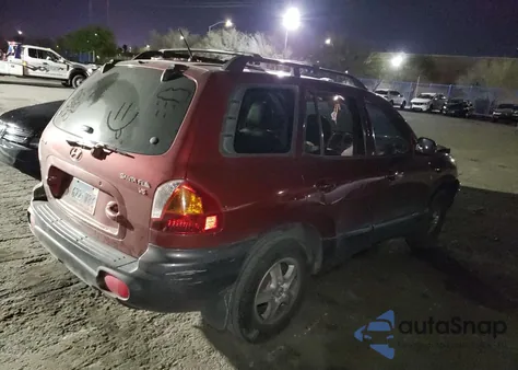 2004 Hyundai Santa Fe Gls z USA, uszkodzony, nr VIN KM8SC13D74U847113